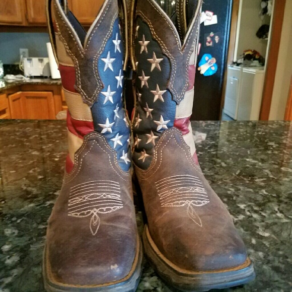 Durango American flag boots