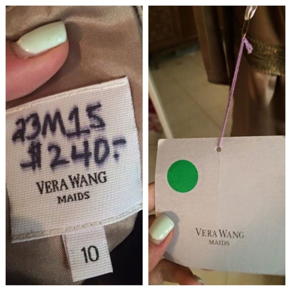 Vera Wang Maids Dress - Picture 3 of 4