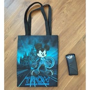 Exclusive Tron Lightcycle Holograph Tote Disney