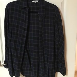 BB Dakota plaid button down