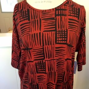 LulaRoe Irma size small printed