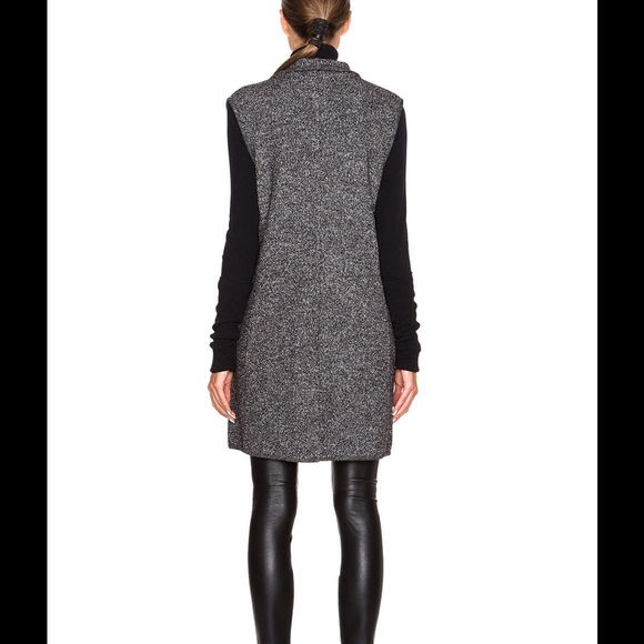 Vince Wool Blend Open Front Vest! - image 2