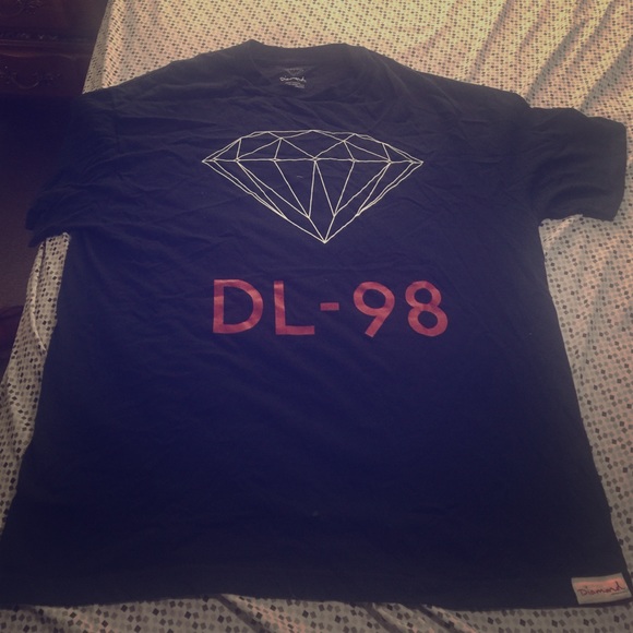 Diamond shirt like new navy blue
