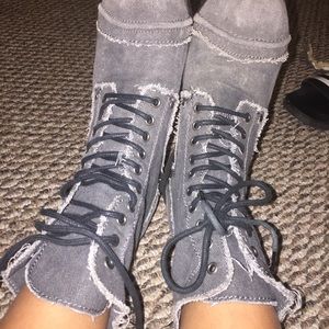 Rocket dog combat boots