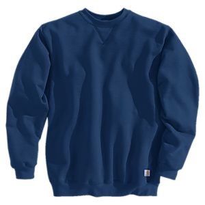 Carhartt Men's K124 New Navy Midweight Sweatshirt