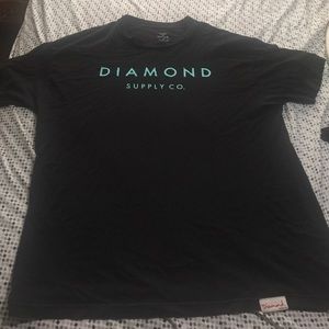Diamond supply shirt black looks great xl