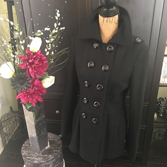 MISS SIXTY Women's Sculpted Pea Coat 💗👯
