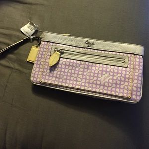 Coach purse wristlet NEW WITH TAGS