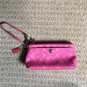 Coach wristlet