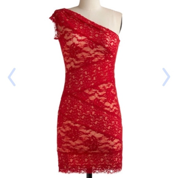 💃🆕️💃 Modcloth Infrared Lace Dress