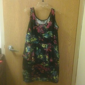 Floral design dress