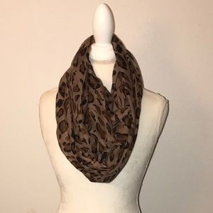 Cheetah Infinity Scarf