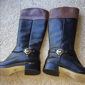 Michael Kors Fulton Riding Boots Sz 10