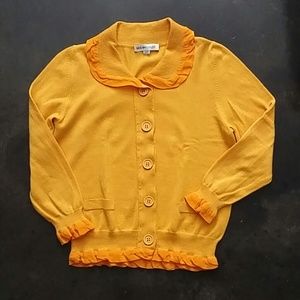 See by chloe made in italy ruffled cardigan