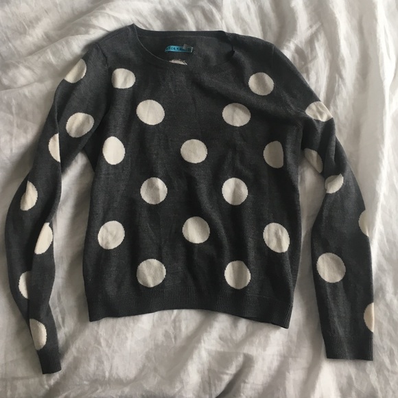 Alice & Olivia polka dot sweater
