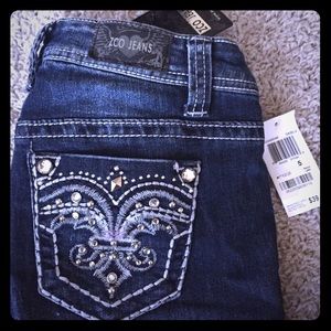 Zco jeans  nwt 5 dark wash jeans straight leg 💋💗