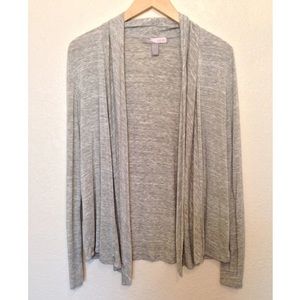 Forever 21 Marled Gray Cardigan