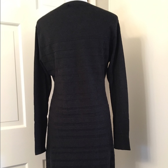 Shadow Stripe Merino Wool Dress NWT - Picture 2 of 4