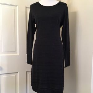 Shadow Stripe Merino Wool Dress NWT