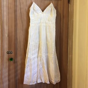 Cream Halter dress