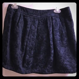Dark blue skirt