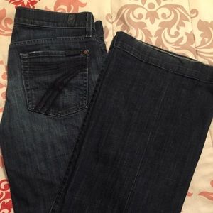 7 for all mankind jeans!! Size 28 inseam 34