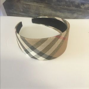 Authentic Burberry headband
