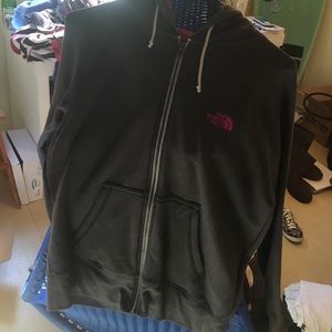 NWOT North Face Gray Hoodie Sweatshirt