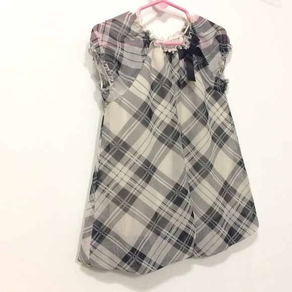 Chiffon stipe girls Top