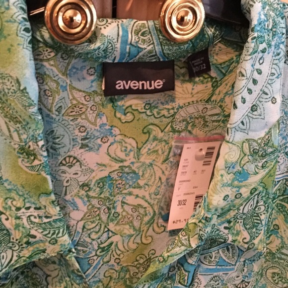 Blouse - Minty Coloring Size 30 - 32 - Picture 3 of 5