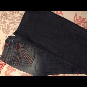 7 for all mankind jeans!!