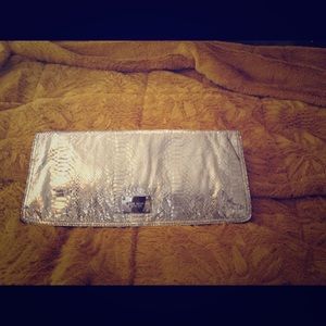 GOLD Clutch NINE WEST