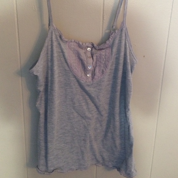 Charlotte Russe Tops - Gray tank top