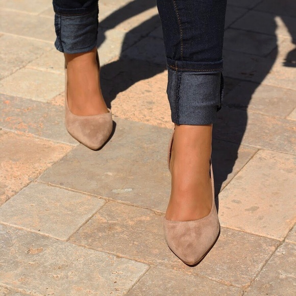 Taupe d'Orsay Pump - Picture 4 of 8