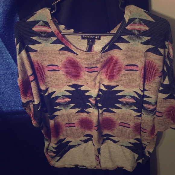 Living Doll 3/4 Length Top💋