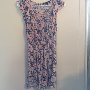 Peachy floral dress