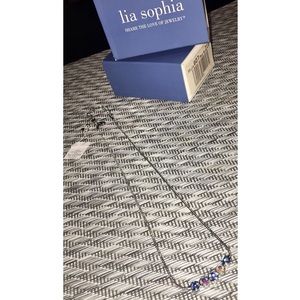 Lia Sophia Necklace & Matching Earrings