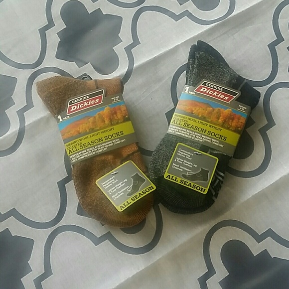 Dickies All Seasons Quarter Socks (2 pair pack)