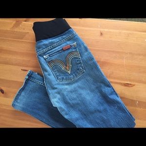 🍼 7 for all mankind Maternity jeans 🍼