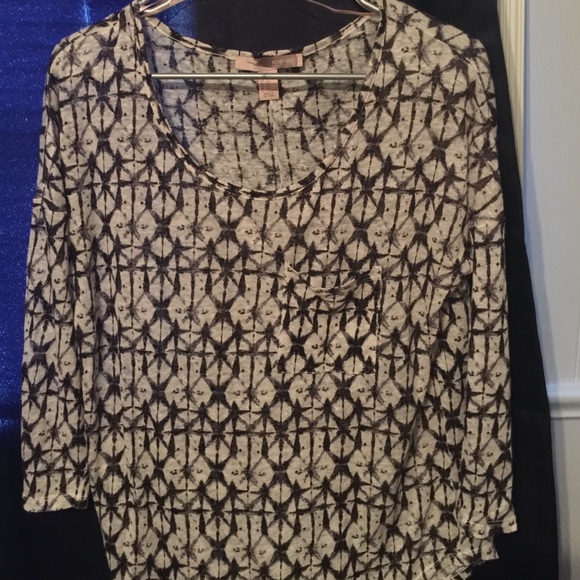 Forever 21 3/4 length top