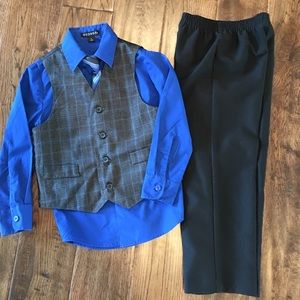 Boys 4 piece suit