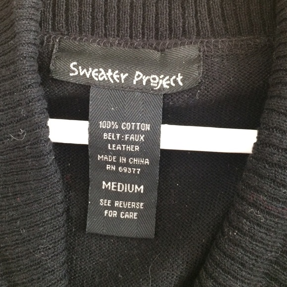 Sweater dress&belt - Picture 4 of 4