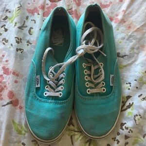Teal Lowpro Vans