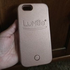 Rose gold Lumee iPhone 6/6s iPhone case
