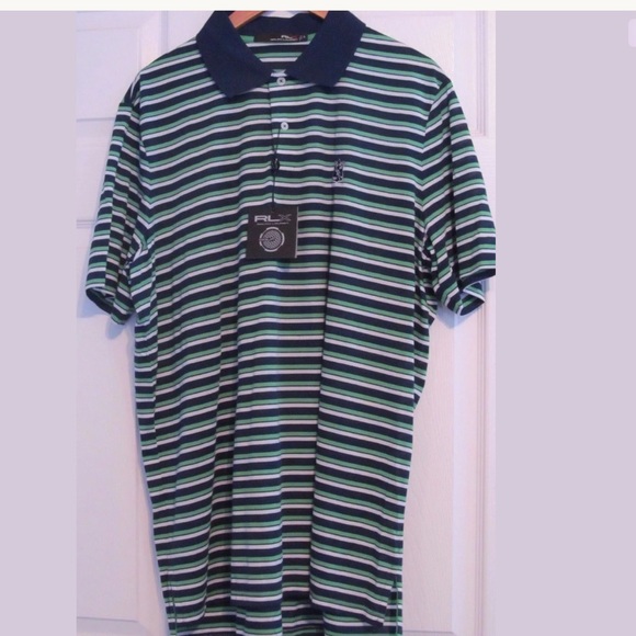 RLX Ralph Lauren Men's Medium.Golf Shirt