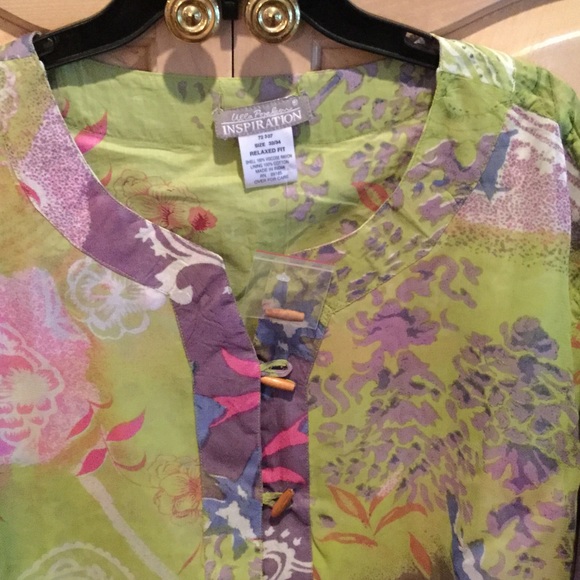 Jacket - Reversible - Size 32-34 - Green - Picture 2 of 3