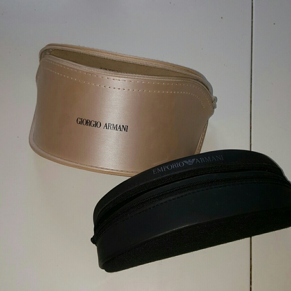 This is SOLD!!@@Armani glasses case..2 for 1 price