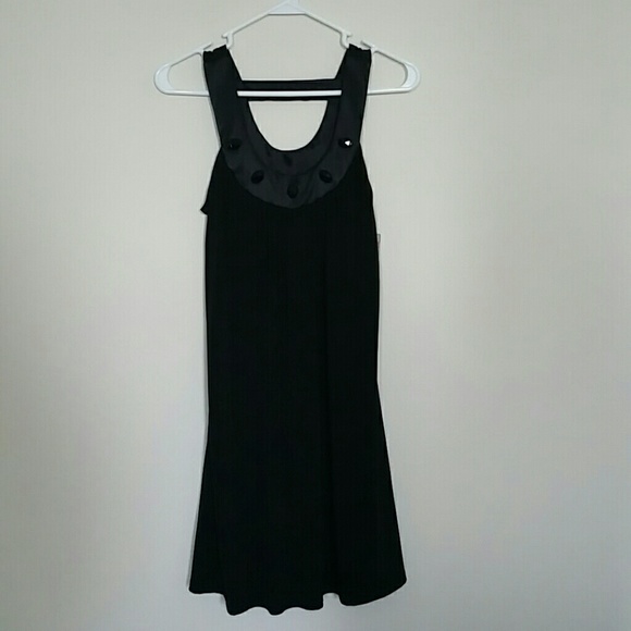 Black cocktail dress