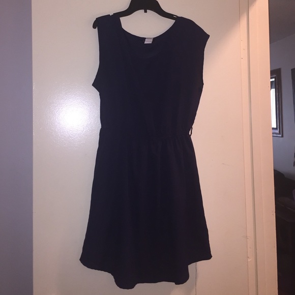 Navy blue dress