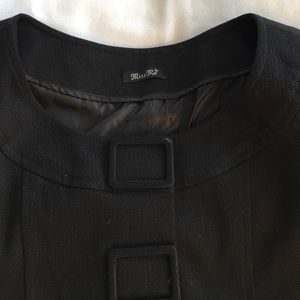 Miss Me Black Short Sleeve Jacket/Top